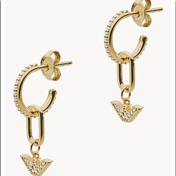 Emporio Armani Drop Earrings and Bracelet - Picture 2 of 13